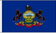 Pennsylvania Table Flags